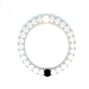 White Lokai Silicon Bracelet